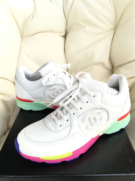 chanel tennis ball|Chanel trainers for women.